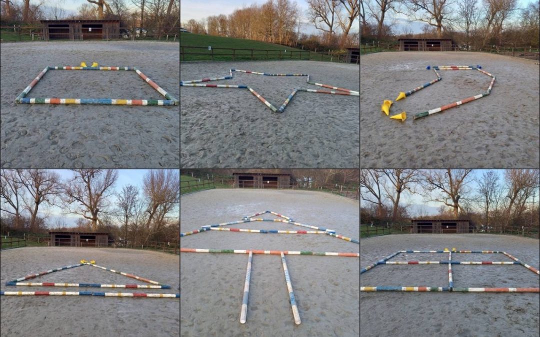 Weihnachtliche Stangenarbeit: 6 Aufbauideen mit Übungen